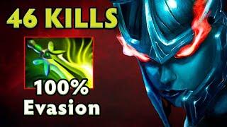 100% Evasion Pa Butterfly46Kills 1200GPM Carry Dota 2