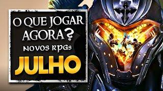 Os Melhores Lançamentos Chegando em Julho 2024 | O Que Jogar Agora? Novos RPGs