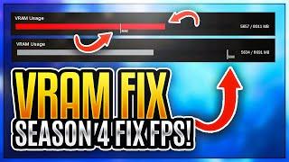 Warzone: VRAM Usage EASY FIX! Fix Crashes, Stutters, Fps Drops! *SEASON 5*