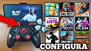 Cómo CONFIGURAR el MANDO [GamePad] para ANDROID | Tutorial RÁPIDO y FÁCIL para cualquier VÍDEOJUEGO