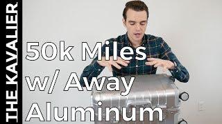 Away Aluminum Carry-On Review - 50k Miles Traveled