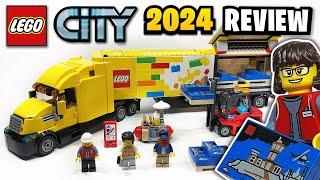LEGO Yellow Delivery Truck Review (60440) - 2024 Set Review