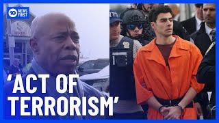 NYC Mayor Adams Calls CEO Killing An Act Of Terrorism | 10 News First