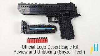 Official Lego Desert Eagle Kit Review and Unboxing (Snyzer_Tech)