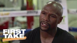 First Take Reacts To Floyd Mayweather's Interview With Stephen A. Smith | First Take | ESPN