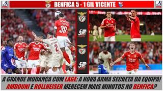 Amdouni e Rollheiser merecem mais minutos no Benfica? ● A arma secreta do Benfica de Bruno Lage!