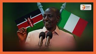 President Ruto flies to Rome to attend the Italy-Africa summit