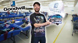 I Spent An Entire Day Thrifting At The Goodwill Outlet! How Much I Made...