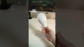 This Rechargeable Light Bulb Stays on During Power Outages!