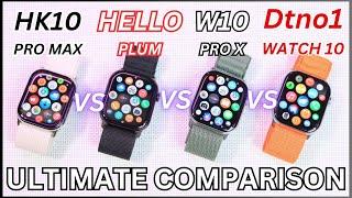 Comparing TOP 4 Apple Watch SERIES 10 Clones Under $40 | Must Watch