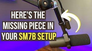 The Missing Piece in Your Shure SM7B Setup (It's small but makes a HUGE Difference!)