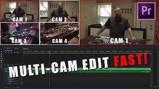 How to Edit Multi Cam Sequences Fast in Premiere Pro
