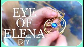 Eye of Elena DIY | Throne of Glass Pendant Tutorial