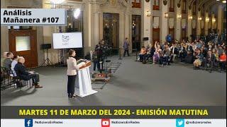  #EnVivo | Conferencia Mañanera de la Presidenta Claudia Sheinbaum | Martes 11 de Marzo 2025