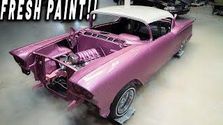 1958 IMPALA GETS PAINT!!!