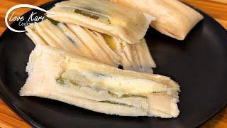 How to make Tamales de Rajas con Queso Cheese Tamales Recipe