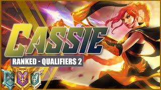 Season 5 Ranked Qualifiers Game 2 - Cassie Exaction | Paladins