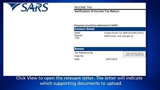 SARS eFiling - How to Submit Documents