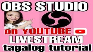 How to use OBS Studio on YOUTUBE LIVE STREAM/Beginners guide TUTORIAL