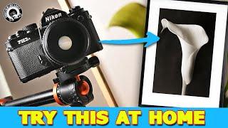 Film Photography indoors with Window Light and DIY Accessories...