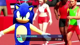 100-meter dash - Olympic Games #Games #Tokyo #Olympic #OlympicGames #Japan #PS4 #Sega