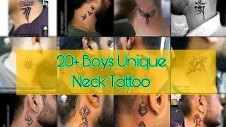 Best Neck Tattoos for Man || small neck tattoo design #trending