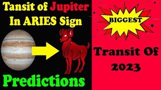 Jupiter Transit in Aries date and time with Predictions