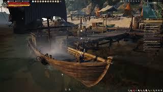 [BlackDesertOnline] Velia to Nampo Moodle Village via NPC Boats