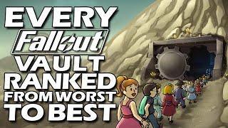 Every Fallout Vault Ranked From WORST To BEST