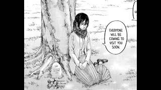 Attack on Titan final chapter 139 Motion Manga (With OST)- Mikasa scarf scene
