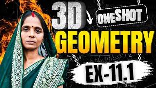 Class 12 maths chapter-11 ex 11.1 one shot Three dimensional geometry 3d geometry class 12 one shot