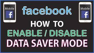 Facebook: How To Enable or Disable Data Saver Mode On The Facebook App | Mobile | *2022*