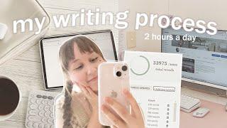 my go-to writing process and schedule: how i write my books & daily writer's routine 🪶 pod ep.26