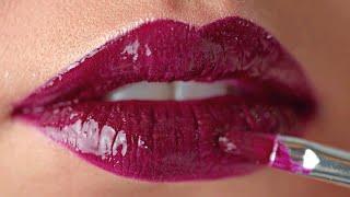 Perfect Lip Gloss? - Glossy Lips Closeup