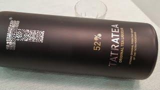 TATRATEA Original Tea Liqueur 0,7 l 52% 2024 Unboxing