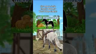 New gen 3.5 Friesian spoiler/sneak peek in Star Stable! #shorts #starstable #gaming #horse