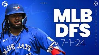 MLB DFS Picks & Strategy for DraftKings & FanDuel (7/1/24)