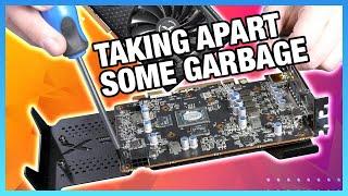 Tearing Down Trash: AMD XFX RX 6500 XT Disassembly