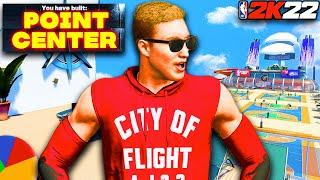 THE FIRST EVER "POINT CENTER" BUILD IN NBA 2K22!! The Rarest Big Build In 2K22...