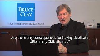 Should you have duplicate URLs in a XML sitemap?