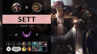 Sett Top vs Renekton - KR Master Patch 14.9