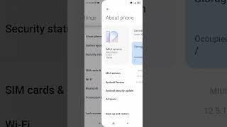 Uninstall System Apps in MIUI 12.5 ENHANCED EDITION UPDATE  @DbLIAC665 plz subscribe #redmi #tech