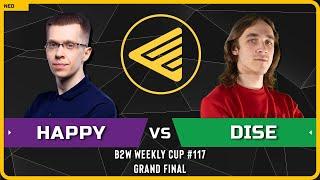 WC3 - [UD] Happy vs Dise [NE] - GRAND FINAL - B2W Weekly Cup #117
