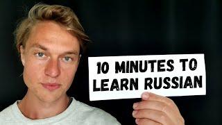 How to Learn Russian Fast (Just 10 Minutes per Day)