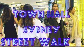 Town Hall Sydney street walk