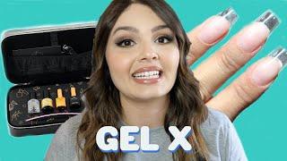 TRYING APRES GEL X NAIL EXTENSIONS! (TUTORIAL)