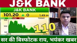 J&k bank share latest news,jk bank share analysis,j&k bank share target,jk bank share news,