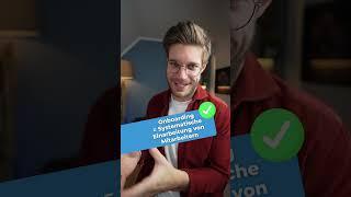 Das bedeutet ‘Onboarding’ wirklich! Neu im Job? - KARRIERELEXIKON #shorts #youtubeshorts