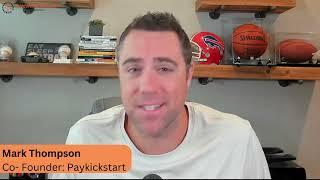 Testimonial | Mark Thompson Co- Founder Paykickstart |  Techtweek Infotech | DevOps Services