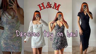 H&M spring & party dresses try on haul #hnmhaul #dress #partydress #birthdaydress